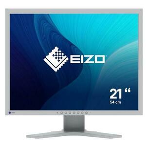 Monitor IPS LED EIZO FlexScan 21.3inch S2134-GY, 1600 x 1200, DVI, DisplayPort, Pivot (Gri) imagine