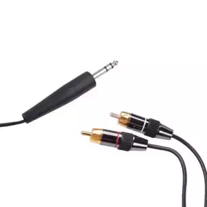 Cablu audio jack 6.3 stereo, rca profesional, 1.8m imagine