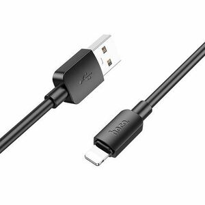 Cablu Date si Incarcare USB-A - Lightning HOCO X96, 18W, 1m, Negru imagine