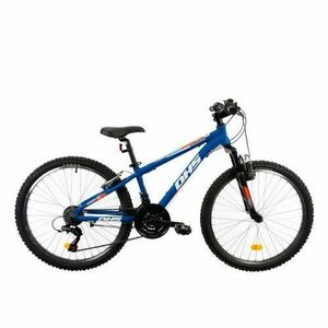 Bicicleta Copii DHS Terrana 2423, Roti 24inch, Frane V-Brake (Albastru) imagine