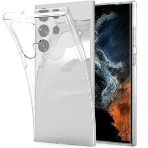 Husa Samsung pentru Galaxy S23 Ultra Silicon Transparent imagine