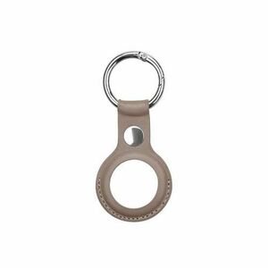 Husa Lemontti pentru AirTag Leather Key Ring (Maro) imagine