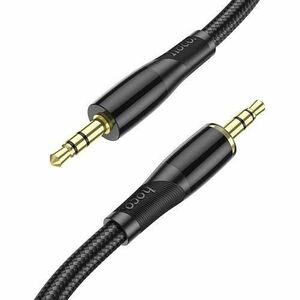 Cablu Audio 3.5mm - 3.5mm HOCO UPA25, 1m, Negru imagine