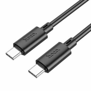 Cablu Date si Incarcare USB-C - USB-C HOCO X88, 20W, 1m, Negru imagine