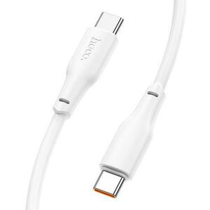 Cablu Date si Incarcare USB-C - USB-C HOCO X93, 100W, 2m, Alb imagine