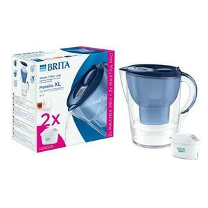 Starter pack BRITA Marella XL 3.5 L + 2 filtre Maxtra PRO (Albastru) imagine