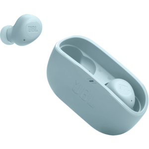 Casti True Wireless JBL Wave Buds, Bluetooth, Deep Bass, 32 ore, Waterproof IPX2 (Turcoaz) imagine