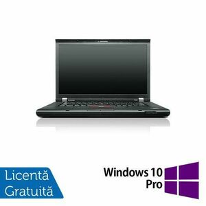 Laptop Refurbished LENOVO ThinkPad T530, Intel Core i5-3320M 2.30GHz, 8GB DDR3, 256GB SSD, 15.6 Inch HD, Webcam + Windows 10 Pro imagine