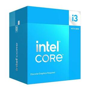 Procesor Intel® Core™ i3-14100F, 3.50GHz la 4.7GHz turbo, 12MB, Socket LGA1700 (Box) imagine