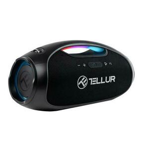 Boxa portabila Tellur Obia Pro, 60W, Bluetooth, Waterproof IPX6, 5400 mAh, Lumini RGB (Negru) imagine