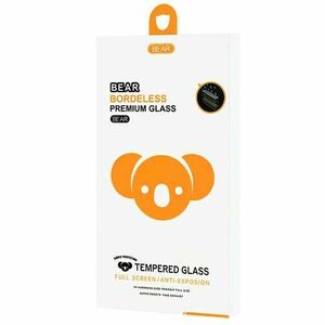 Folie de protectie Ecran Bear Bordeless pentru Apple iPhone 15 Plus, Sticla Securizata, Full Glue imagine