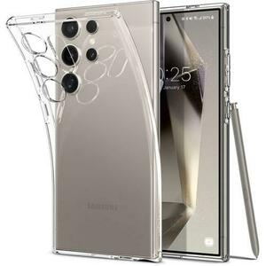 Husa pentru Samsung Galaxy S24 Ultra S928, Spigen, Liquid Crystal, Transparenta ACS07283 imagine