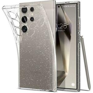 Husa pentru Samsung Galaxy S24 Ultra S928, Spigen, Liquid Crystal Glitter, Transparenta ACS07285 imagine