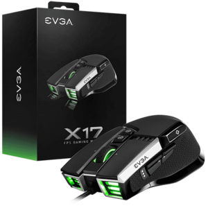 Mouse de gaming, eVGA, X17, RGB, Negru imagine