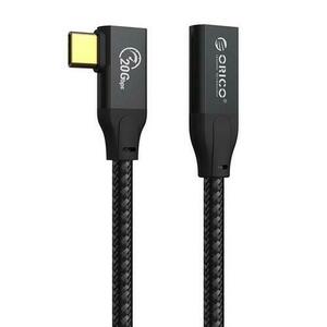 Cablu prelungitor Orico CLY32 100W USB Type-C male - USB Type-C female 1m, Negru imagine