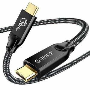 Cablu USB Orico CM32 100W USB Type-C - USB Type-C 2m, Negru imagine