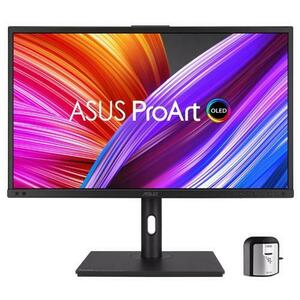 Monitor OLED ASUS ProArt 26.9inch PA27DCE-K, UHD (3840x2160), HDMI, DisplayPort, Boxe, Pivot (Negru) imagine