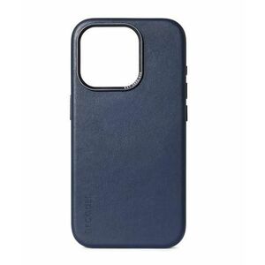 Husa din piele Decoded compatibila MagSafe pentru iPhone 15 Pro Max (Albastru) imagine