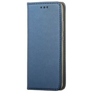 Husa pentru Samsung Galaxy A21s A217, OEM, Smart Magnet, Bleumarin imagine