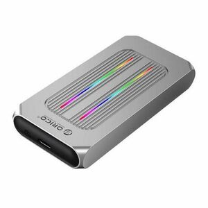 Rack SSD Orico M2R1-G2, USB3.2 GEN2, NVMe M.2, iluminare RGB imagine