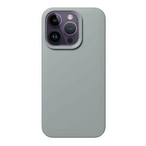 Husa Nudient Thin compatibila cu iPhone 14 Pro, MagSafe, Gri imagine