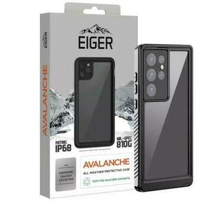 Husa Eiger Avalanche compatibila cu Samsung Galaxy S23 Ultra, Negru imagine