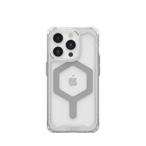 Carcasa UAG Plyo MagSafe compatibila cu iPhone 15 Pro, Ice/Silver imagine