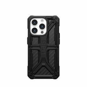 Husa de protectie UAG Monarch Series pentru iPhone 15 Pro, Carbon Fiber imagine