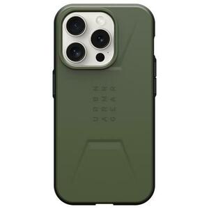 Husa de protectie UAG Civilian Magsafe pentru iPhone 15 Pro Max, Verde imagine