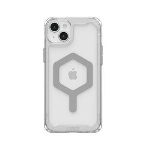 Husa de protectie UAG Plyo MagSafe Series pentru iPhone 15 Plus, Transparent/Argintiu imagine