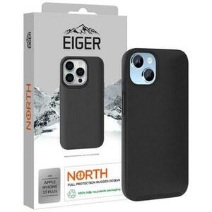Husa de protectie Eiger North Case pentru iPhone 15 Plus, Negru imagine