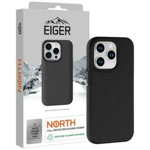 Husa de protectie Max Eiger North Case pentru iPhone 15 Pro Max, Negru imagine