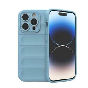 Husa Lemontti Magic Shield compatibila cu iPhone 14 Pro, Albastru imagine