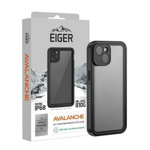 Husa Eiger Avalanche compatibila cu iPhone 15, Negru imagine