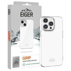 Husa Eiger Grip compatibila cu iPhone 15 Pro Max, Transparent imagine