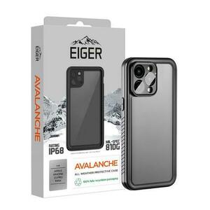 Husa Eiger Avalanche compatibila cu iPhone 15 Pro Max, Negru imagine