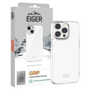 Husa Eiger Grip compatibila cu iPhone 15 Pro, Transparent imagine