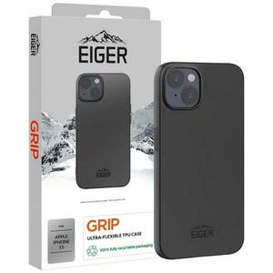 Husa de protectie Eiger Grip pentru iPhone 15, Negru imagine
