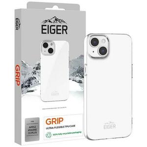 Husa de protectie Eiger Grip pentru iPhone 15 Plus, Transparent imagine
