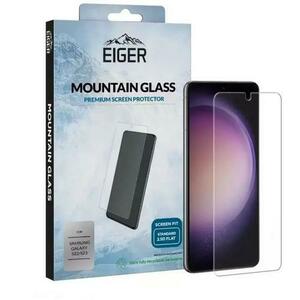 Folie Sticla Eiger 2.5D Mountain Glass compatibila cu Samsung Galaxy S23, Clear imagine