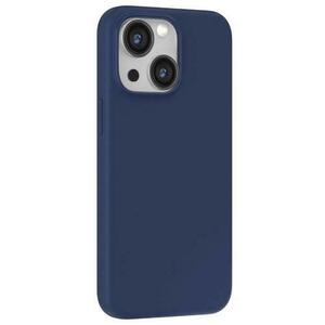 Husa Devia Silicon Nature Series compatibila cu iPhone 15 Plus, Albastru imagine