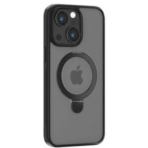 Husa de protectie Devia pentru iPhone 15 Plus, Delight Series Magnetic, Negru imagine