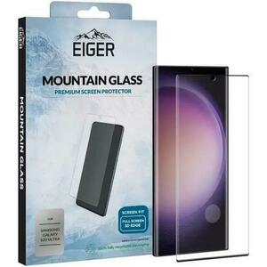 Folie de protectie Eiger Sticla 3D Mountain Glass pentru Samsung Galaxy S23 Ultra (Transparent) imagine