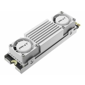 SSD PNY XLR8 CS3150, 2TB, M.2 2280, PCIe Gen5 x4, Radiator (Alb) imagine