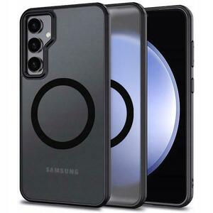 Husa MagSafe pentru Samsung Galaxy A55 5G, Tech-Protect, Magmat, Neagra imagine