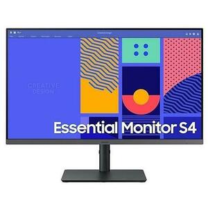 Monitor IPS LED Samsung 27inch LS27C432GAUXEN, Full HD (1920 x 1080), VGA, HDMI, DisplayPort, Pivot, 100 Hz, 4 ms (Negru) imagine