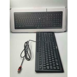 Tastatura Mecanica Cherry STREAM, USB, Layout DE (Negru) imagine