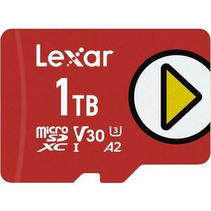 Card de memorie Lexar PLAY, 1TB, microSDXC, UHS-I imagine