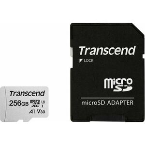 Card de memorie Transcend USD300S, 256 GB, UHS-I U3, A1, microSD, cu Adaptor SD imagine