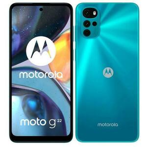 Telefon Mobil Motorola Moto G22, Procesor Mediatek MT6765V/CB Helio G37, Ecran IPS LCD 6.5inch, 4GB RAM, 64GB Flash, Camera Quad 50 + 8 + 2 + 2 MP, Wi-Fi, 4G, Dual sim, Android (Albastru) imagine